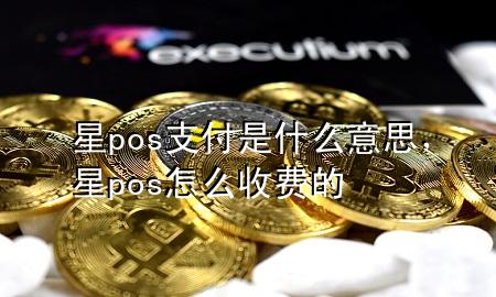 星pos支付是什么意思,星pos怎么收费的